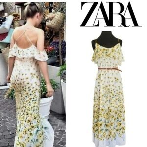 Zara floral maxi